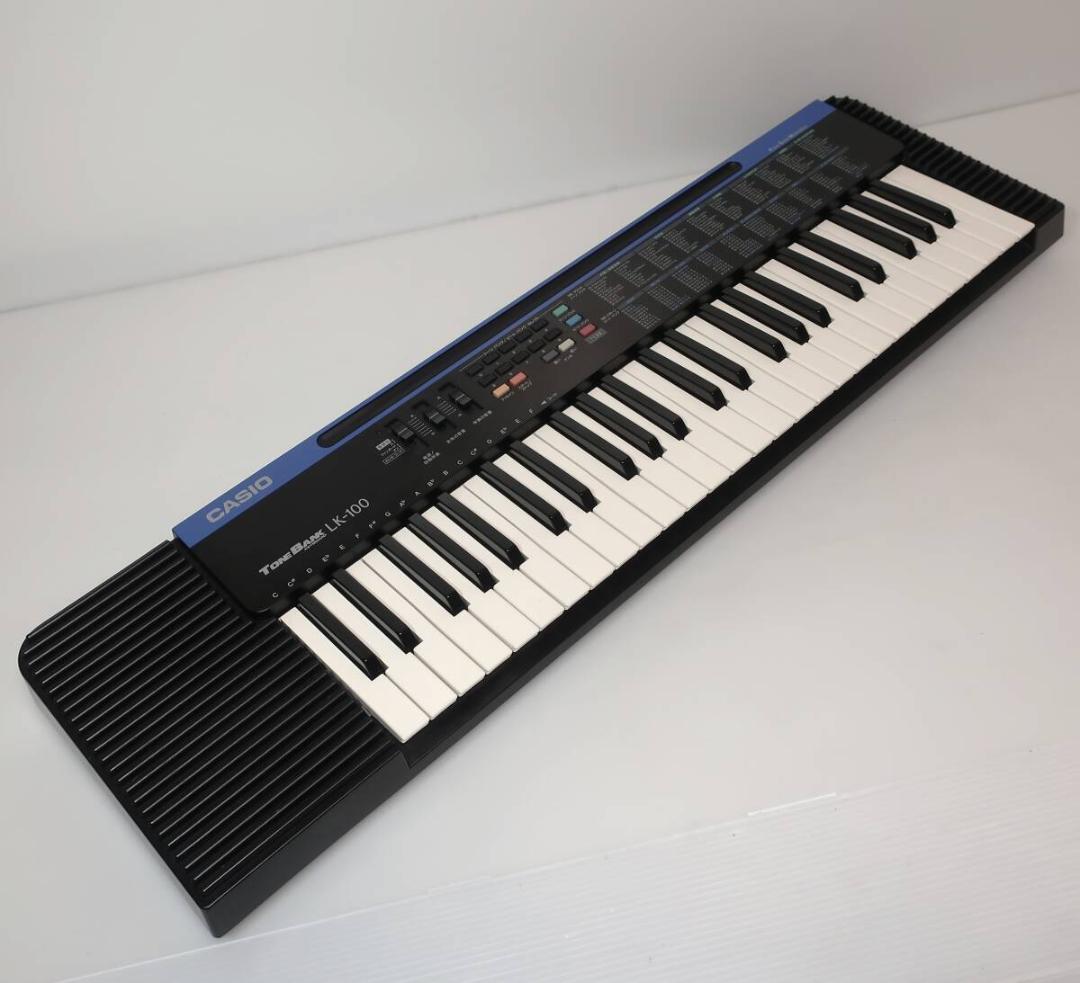 良好 CASIO 電子ピアノ キーボード tonebank LK-100 清掃済