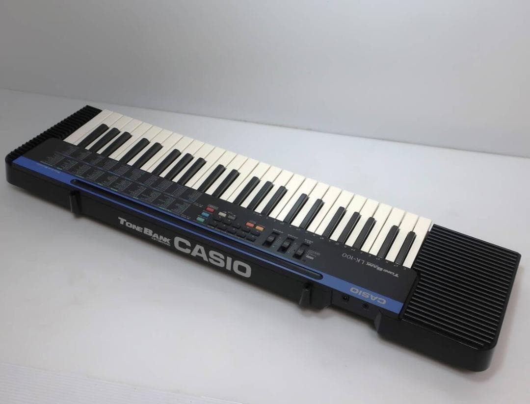 良好 CASIO 電子ピアノ キーボード tonebank LK-100 清掃済
