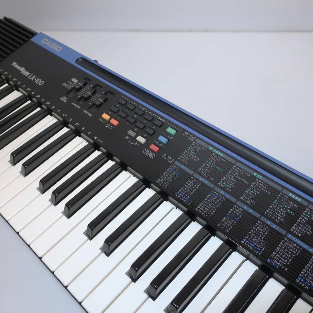 良好 CASIO 電子ピアノ キーボード tonebank LK-100 清掃済