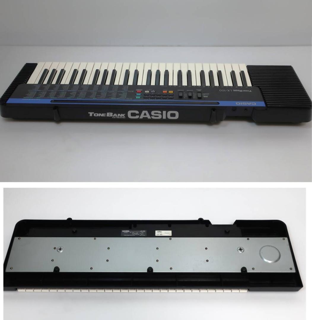 良好 CASIO 電子ピアノ キーボード tonebank LK-100 清掃済