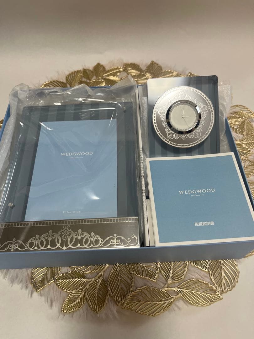  フォトフレームセット ブルー