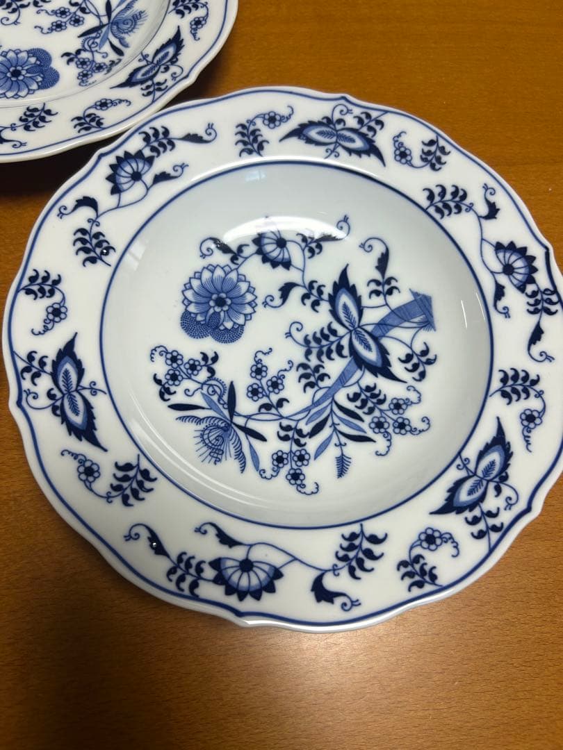 Blue Danube 中皿　スープ　5枚セット