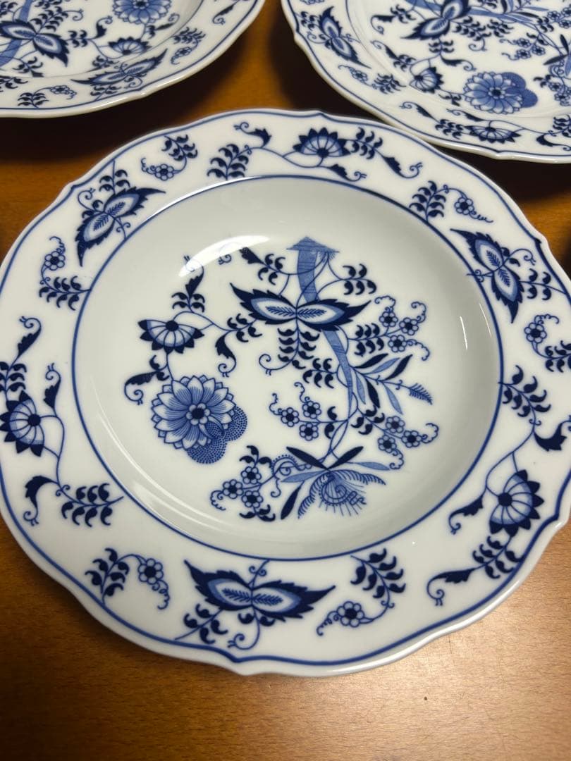 Blue Danube 中皿　スープ　5枚セット
