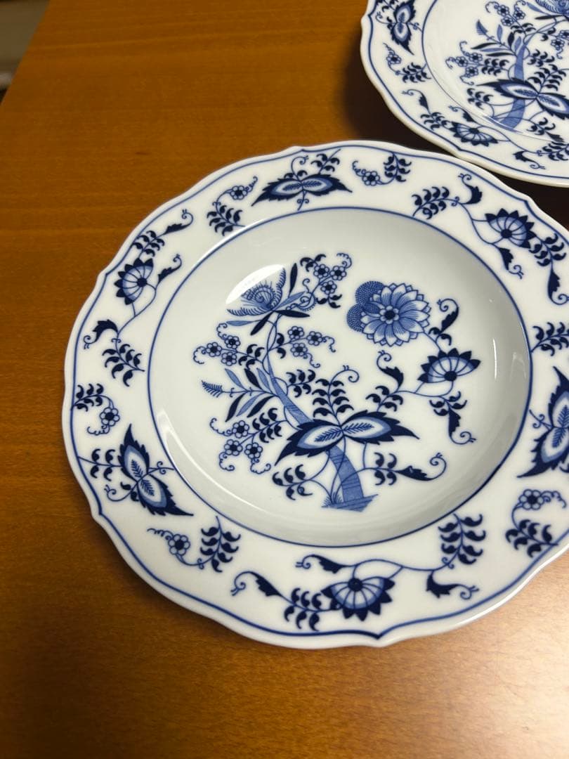 Blue Danube 中皿　スープ　5枚セット