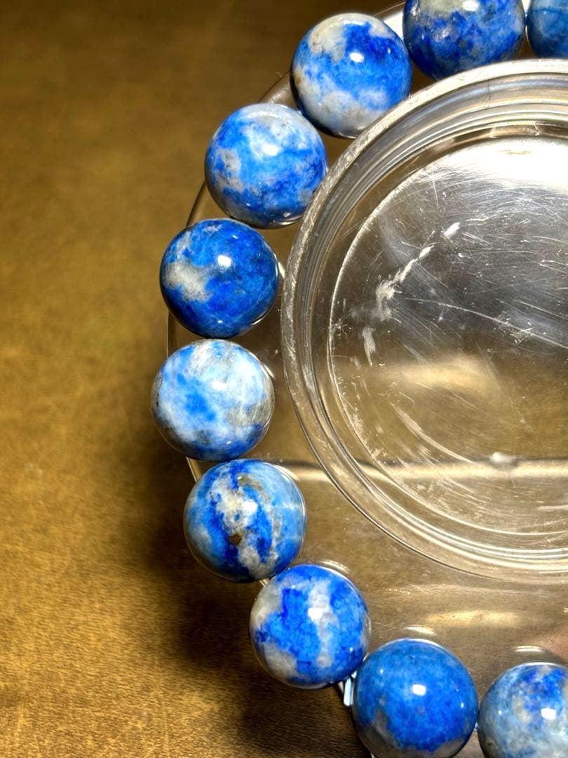 【希少・大玉】天然石 アフガナイト ブレスレット12㎜（新品未使用）超希少！！