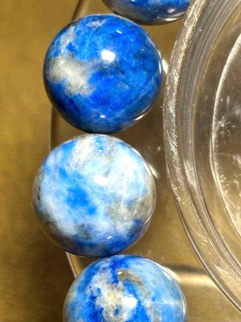 【希少・大玉】天然石 アフガナイト ブレスレット12㎜（新品未使用）超希少！！