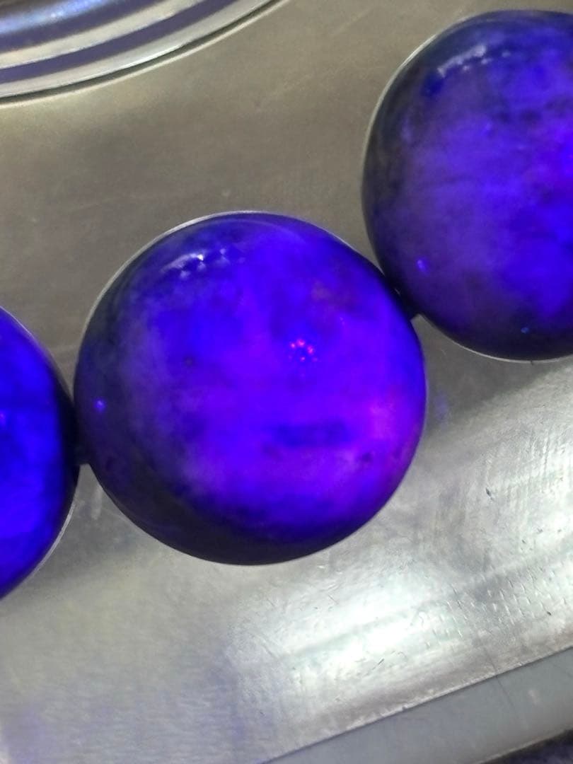 【希少・大玉】天然石 アフガナイト ブレスレット12㎜（新品未使用）超希少！！