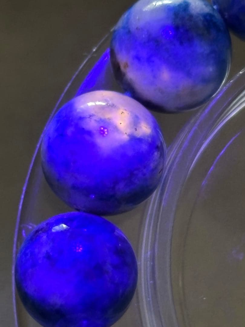 【希少・大玉】天然石 アフガナイト ブレスレット12㎜（新品未使用）超希少！！