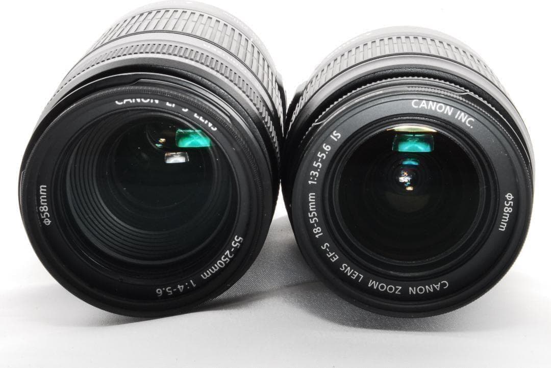 初心者◎Canon Kiss X4 ダブルレンズ ショット121回 手振れ補正