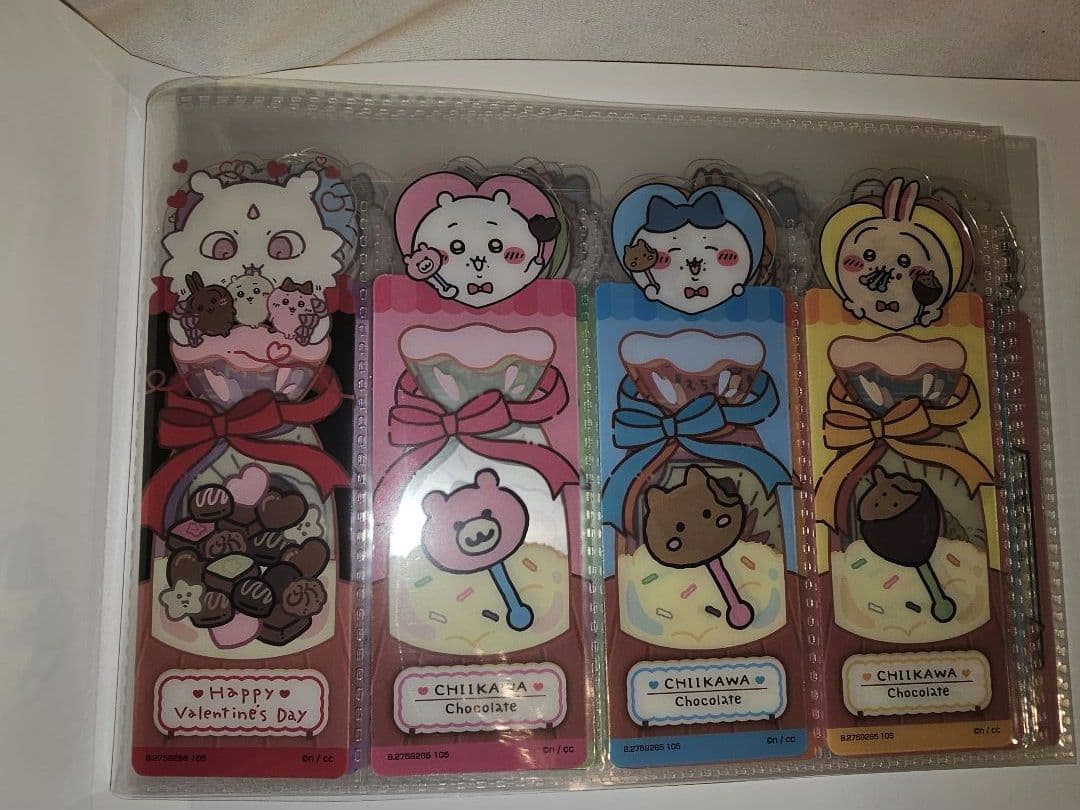 ​ちいかわ ブックマークコレクション ファイル＆27枚 レストラン チョココンプ