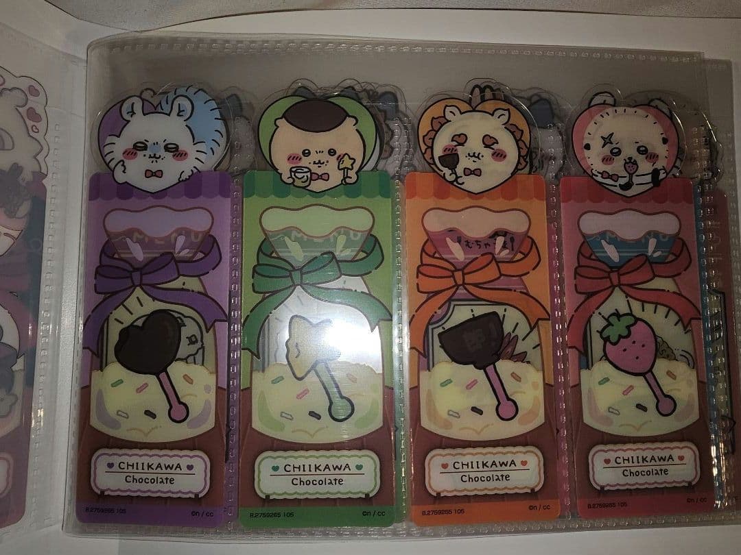 ​ちいかわ ブックマークコレクション ファイル＆27枚 レストラン チョココンプ