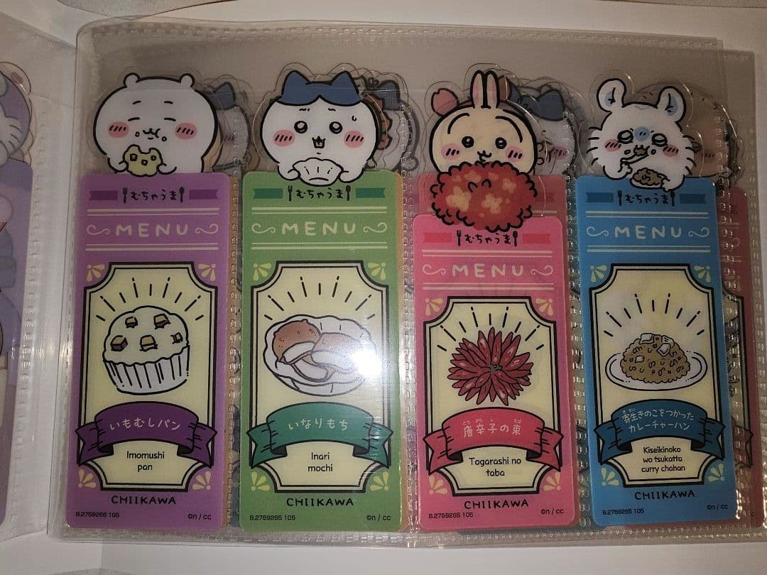 ​ちいかわ ブックマークコレクション ファイル＆27枚 レストラン チョココンプ