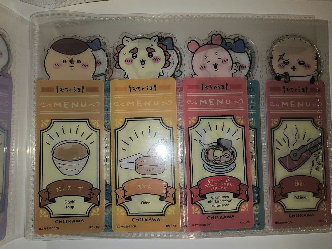 ​ちいかわ ブックマークコレクション ファイル＆27枚 レストラン チョココンプ