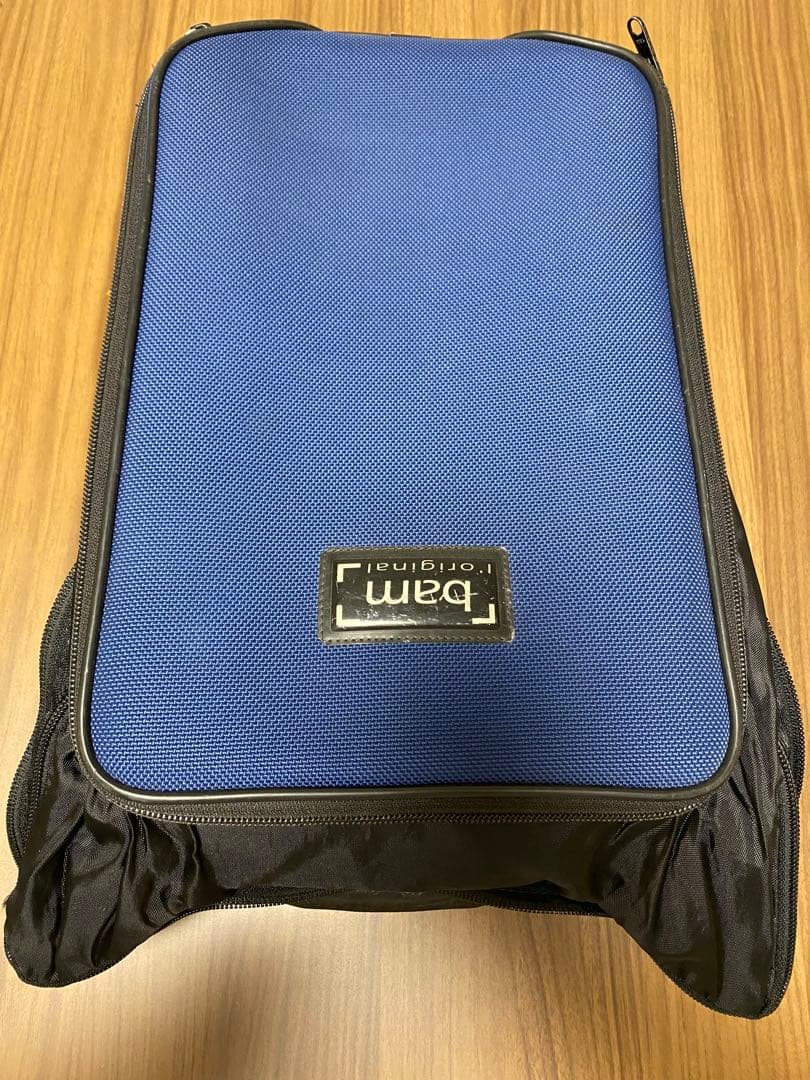 特価【bam original B♭クラリネット シングルケース 3way 青】