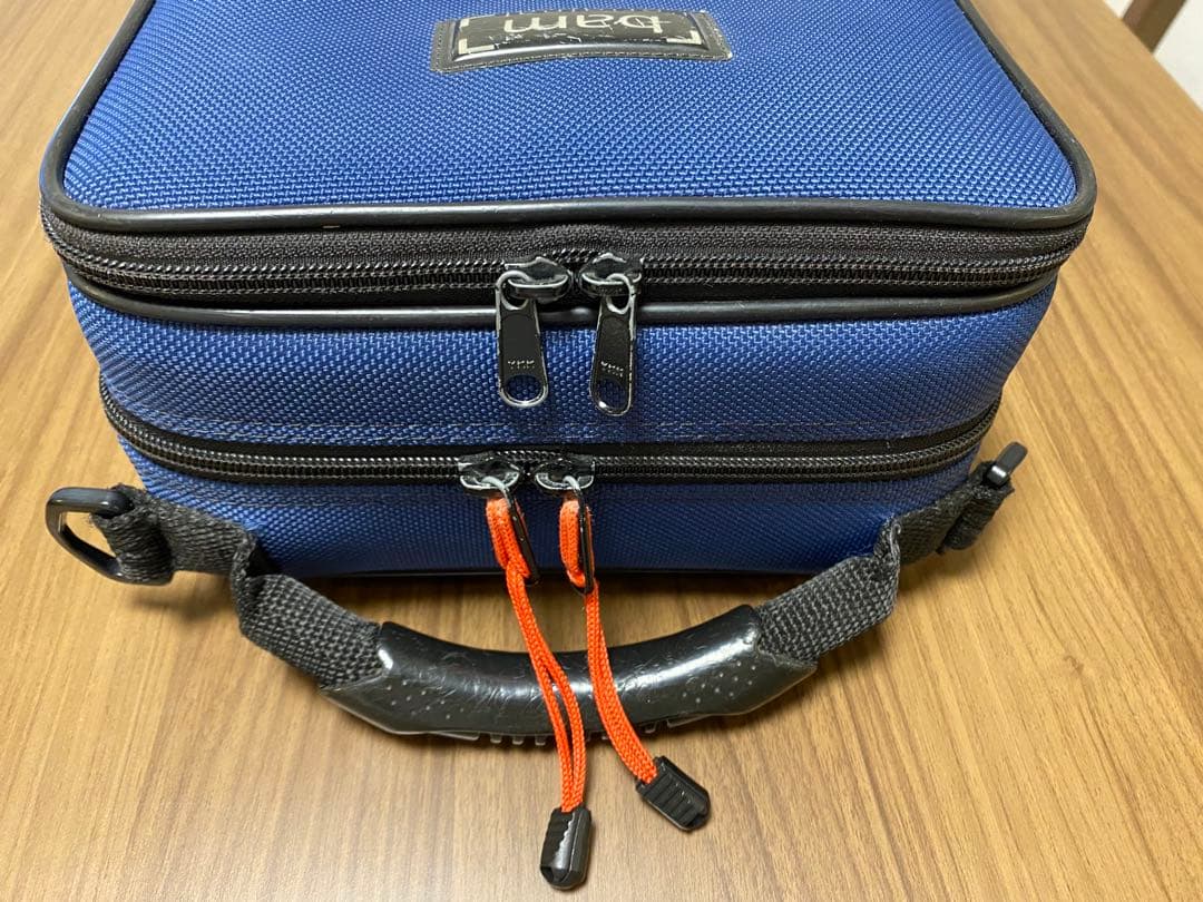 特価【bam original B♭クラリネット シングルケース 3way 青】