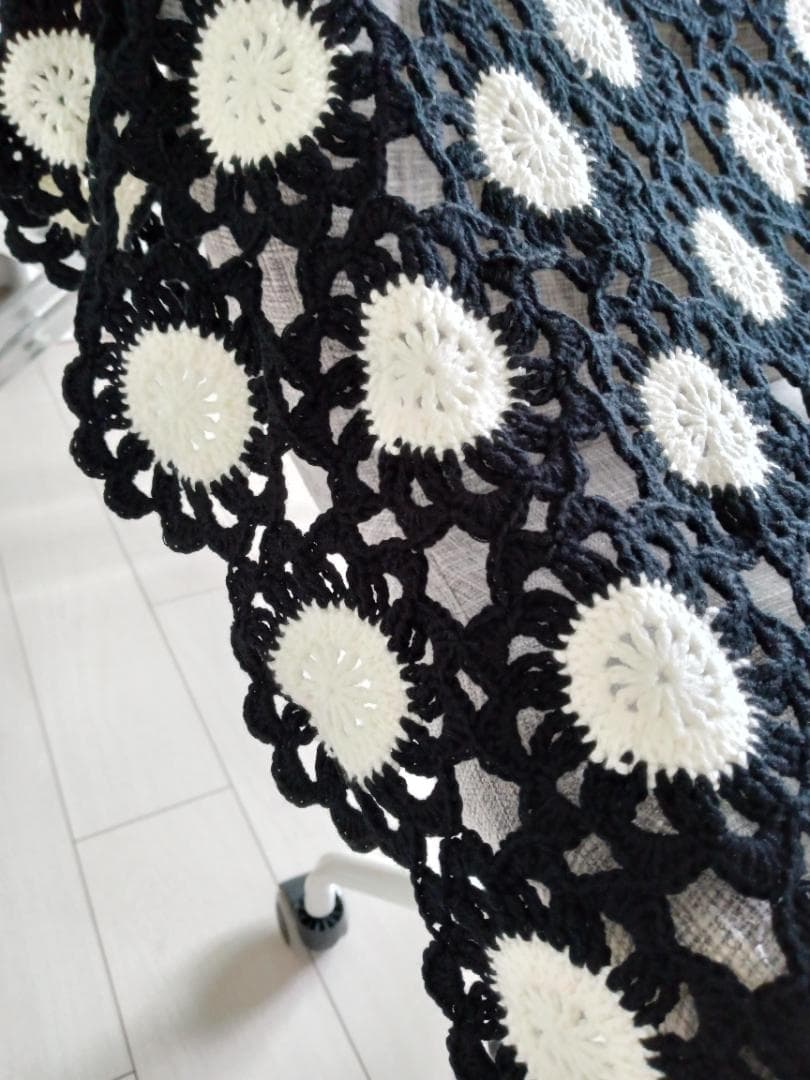 モチーフ編み　マルチカバー