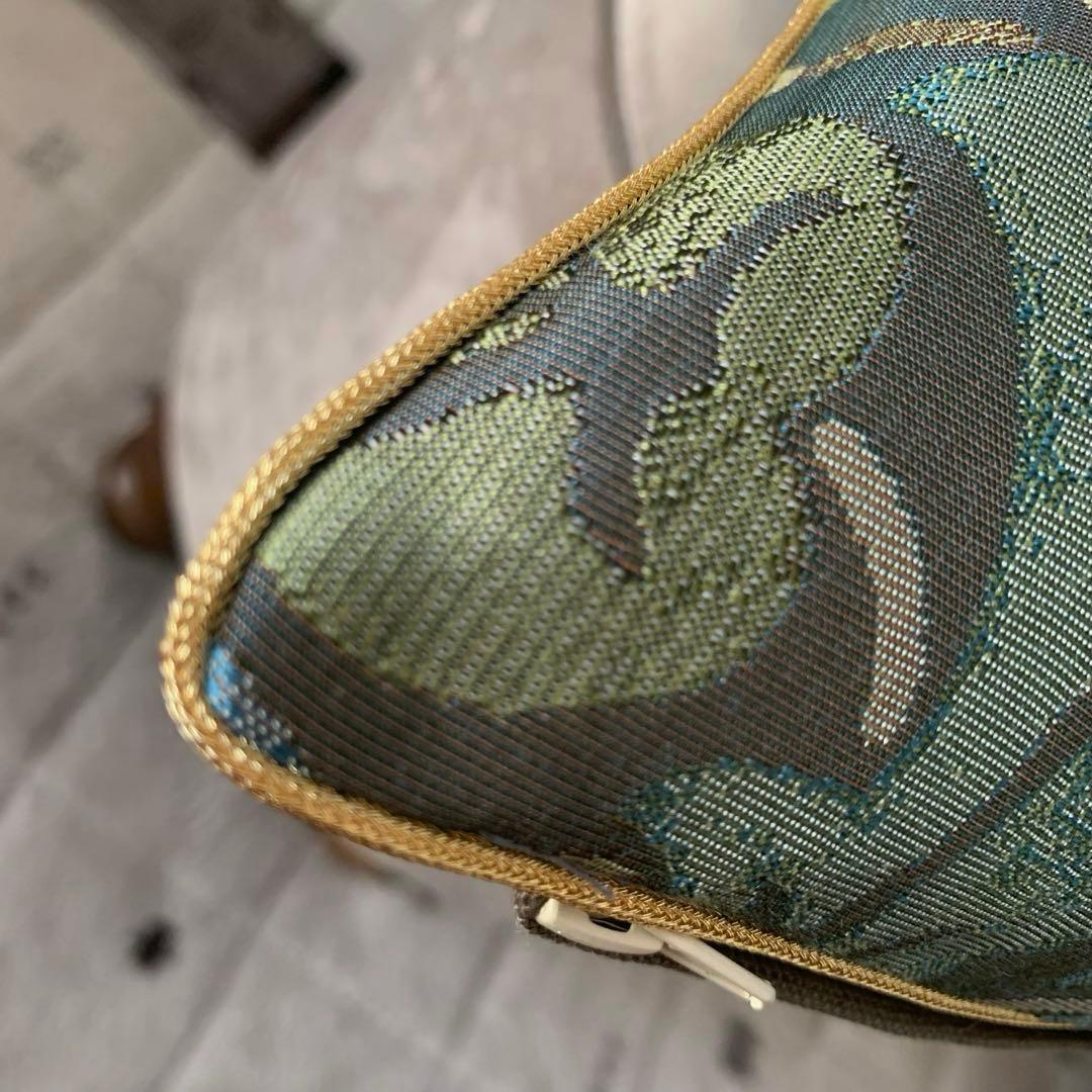 クンユ　#966 クッションカバー　44角 ブラックソーン