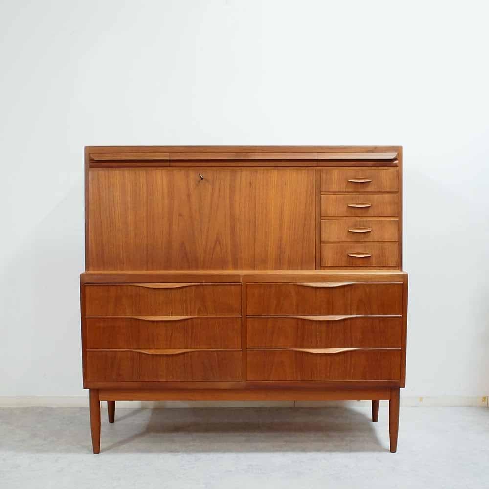 60s Erling Torvits チーク材 キャビネット ZR24492