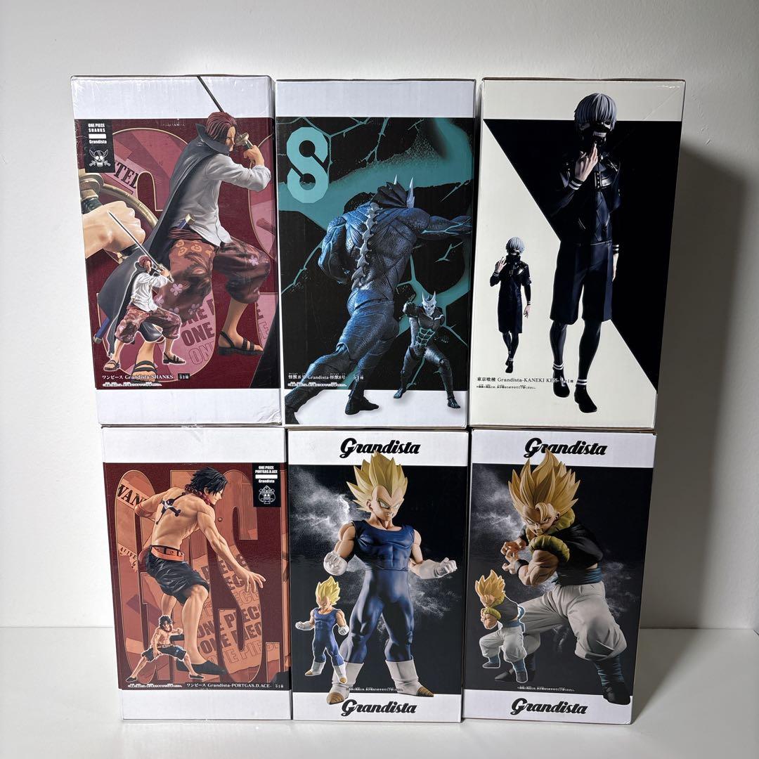 未開封 Grandista フィギュア 6体セット ドラゴンボール 怪獣8号など