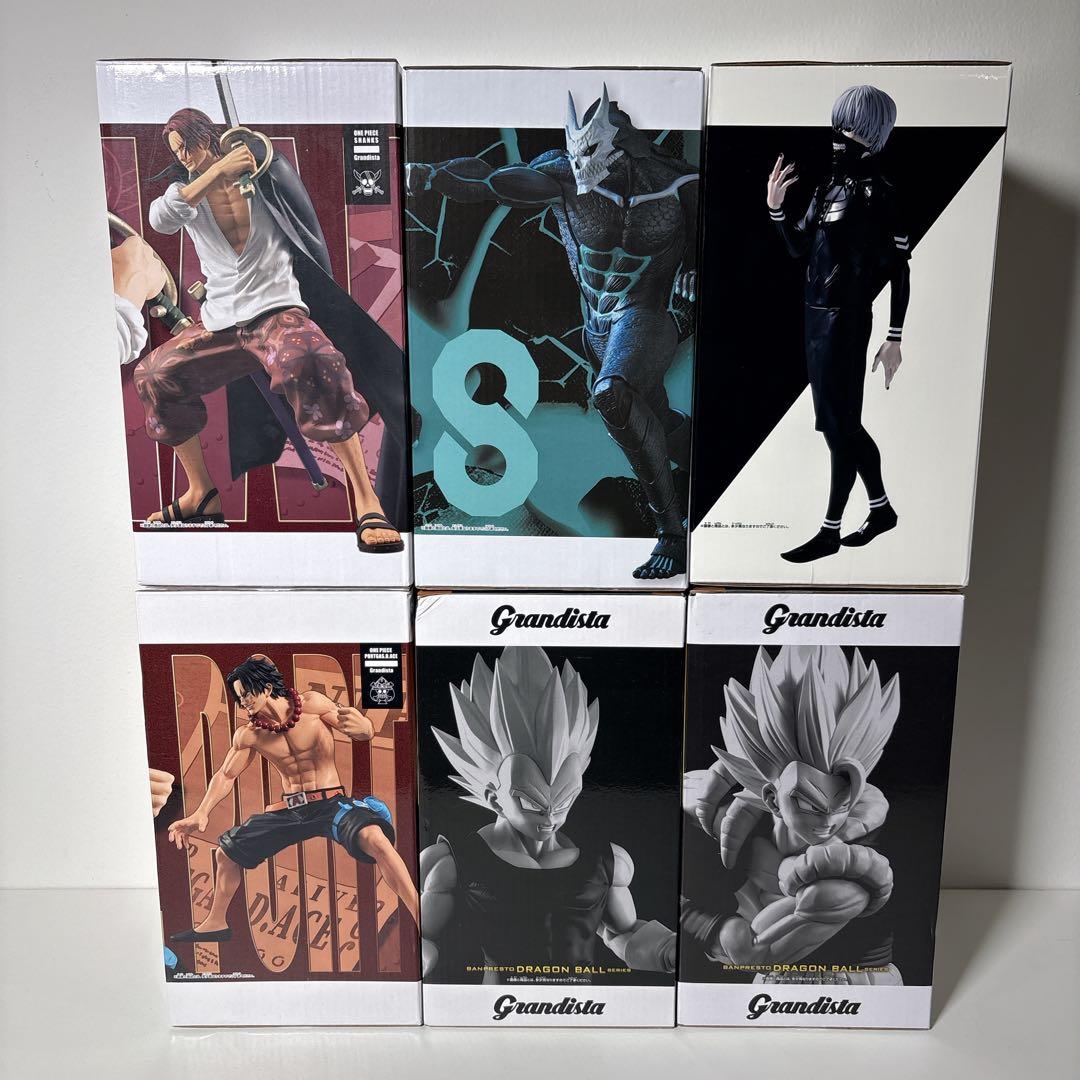 未開封 Grandista フィギュア 6体セット ドラゴンボール 怪獣8号など