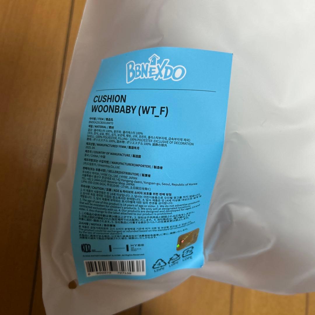 BOYNEXTDOOR ウナク ウンアギ クッション