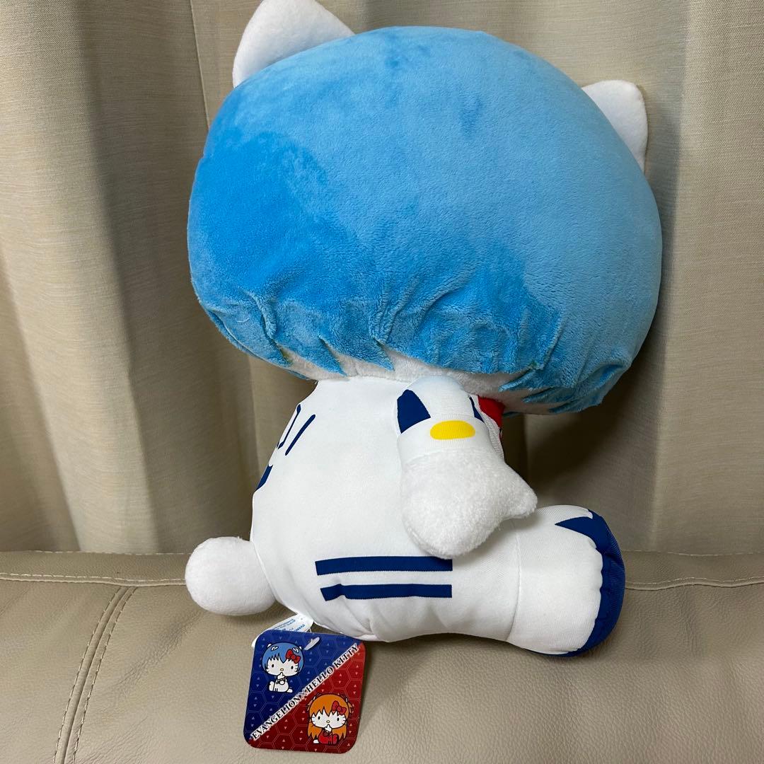 ただいま、お値下げなか‼️レア‼️ヱヴァンゲリヲン キティ 綾波レイ コラボ