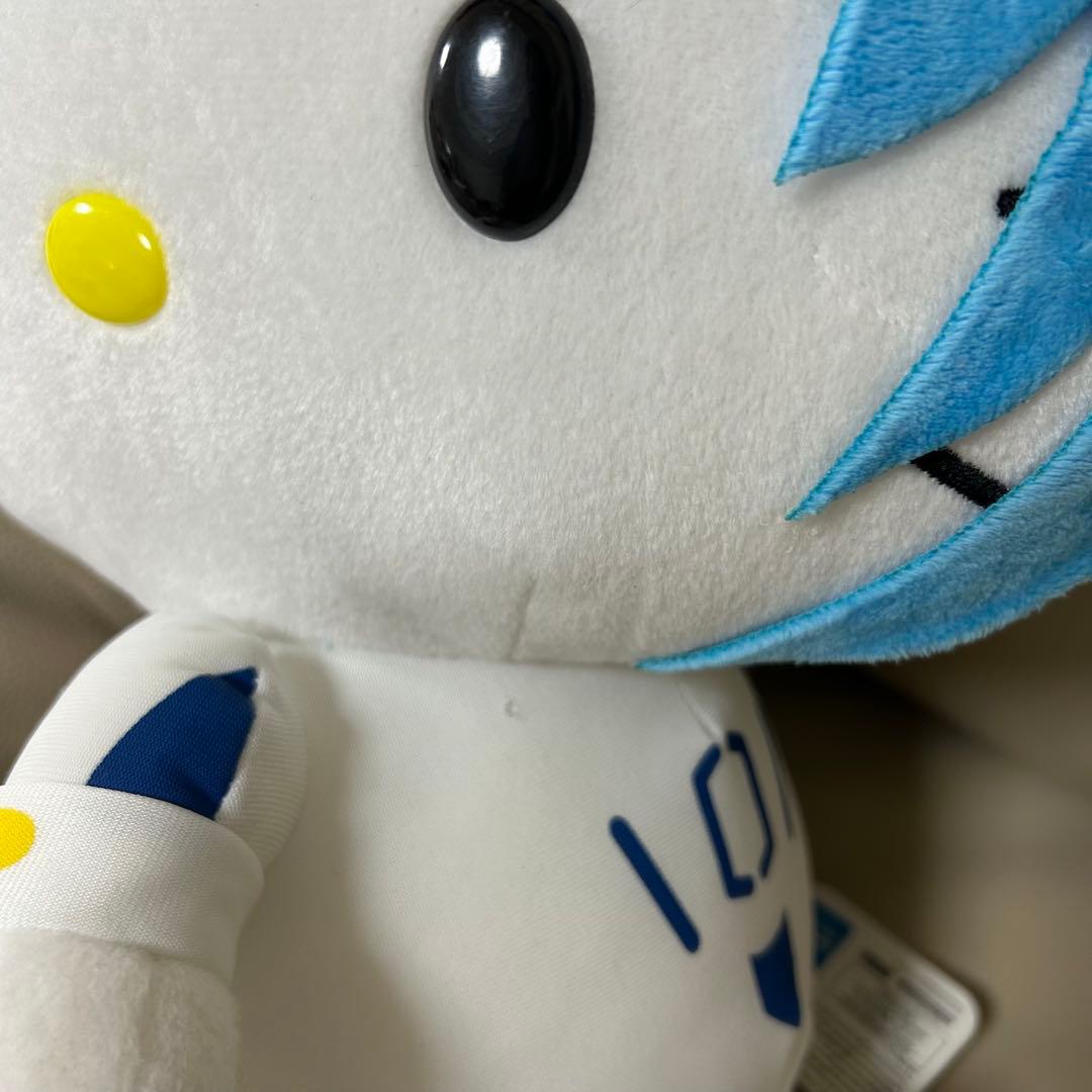 ただいま、お値下げなか‼️レア‼️ヱヴァンゲリヲン キティ 綾波レイ コラボ