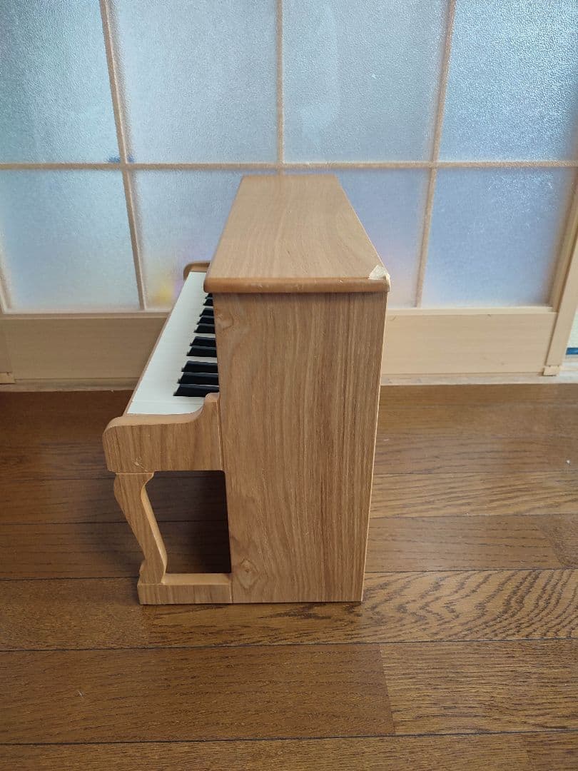 【最終値下げ】カワイ　ミニピアノ　アップライトピアノ　ナチュラル