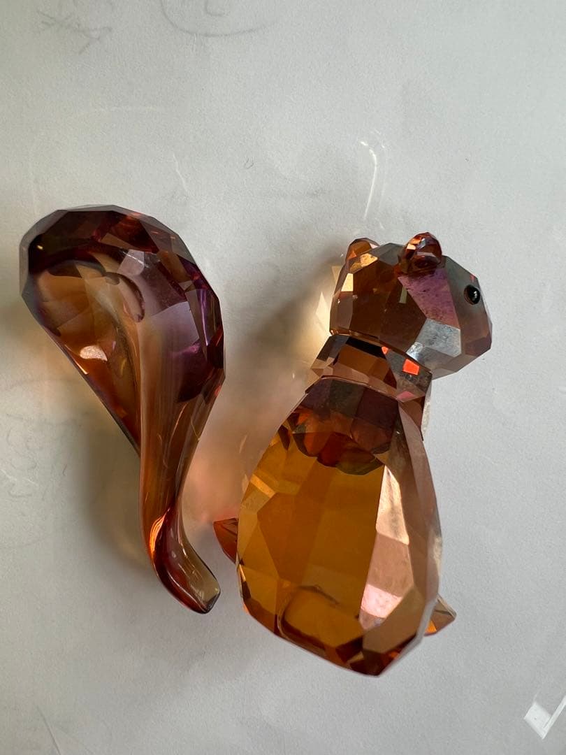 スワロフスキー　冬のりす