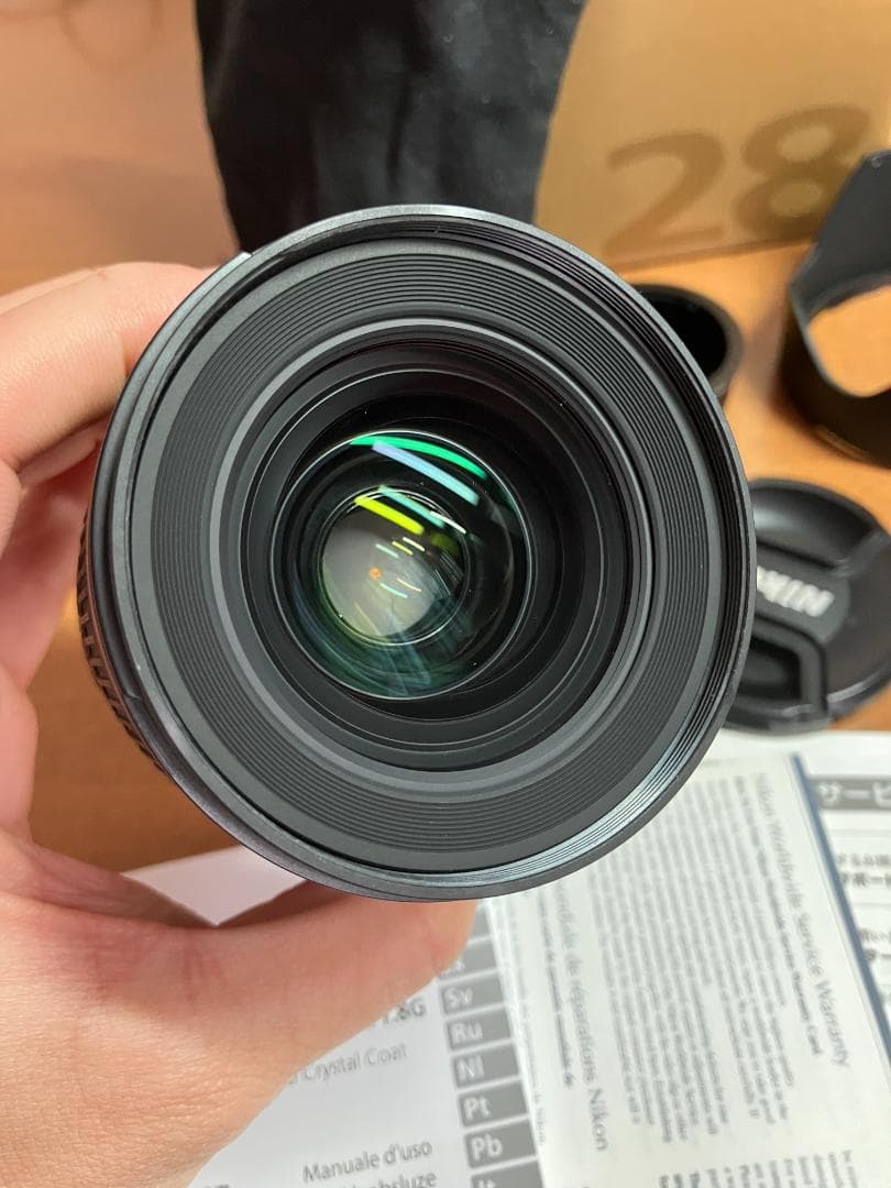 ニコン Nikon AF-S NIKKOR 28mm f/1.8G 箱付き