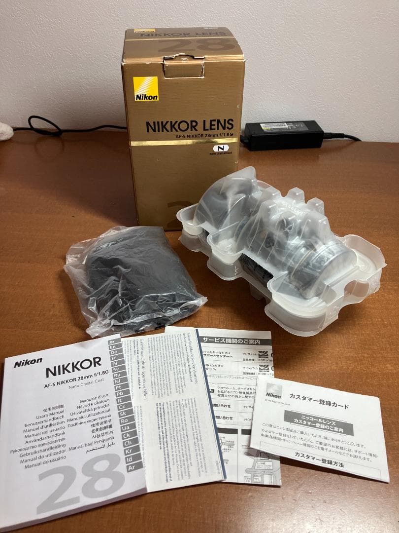 ニコン Nikon AF-S NIKKOR 28mm f/1.8G 箱付き