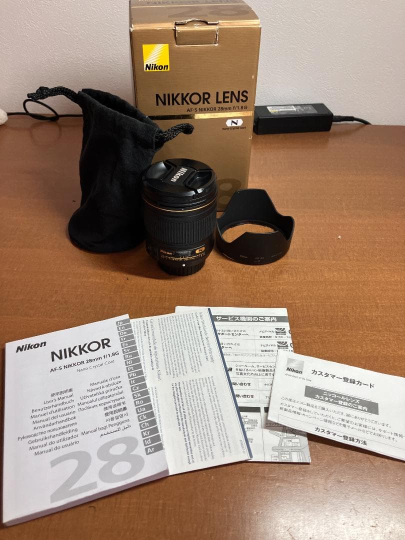 ニコン Nikon AF-S NIKKOR 28mm f/1.8G 箱付き