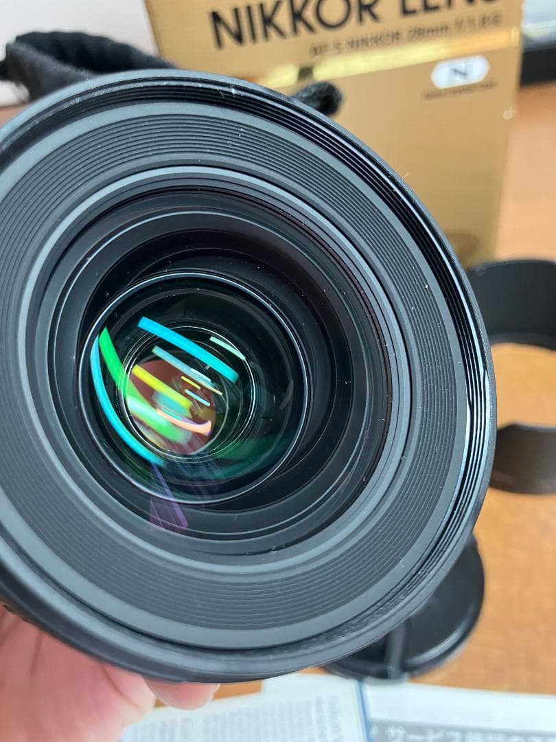 ニコン Nikon AF-S NIKKOR 28mm f/1.8G 箱付き