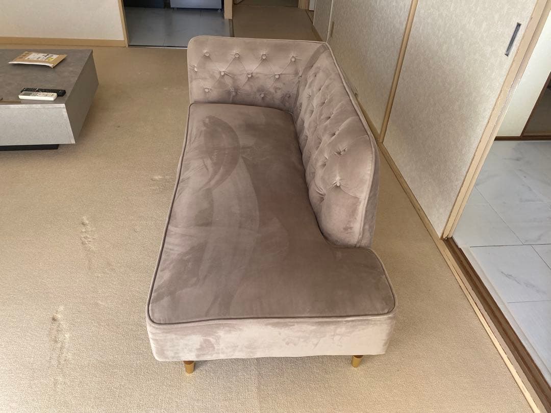 LOWYA(ロウヤ)ソファ　グレー