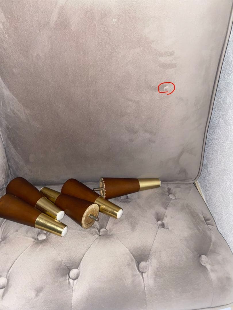 LOWYA(ロウヤ)ソファ　グレー