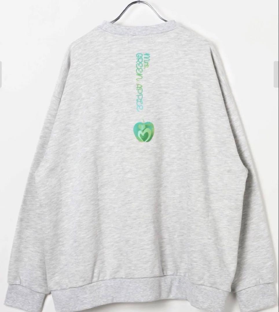 Mrs. GREEN APPLE × and ST コラボスウェット グレー　Ｍ