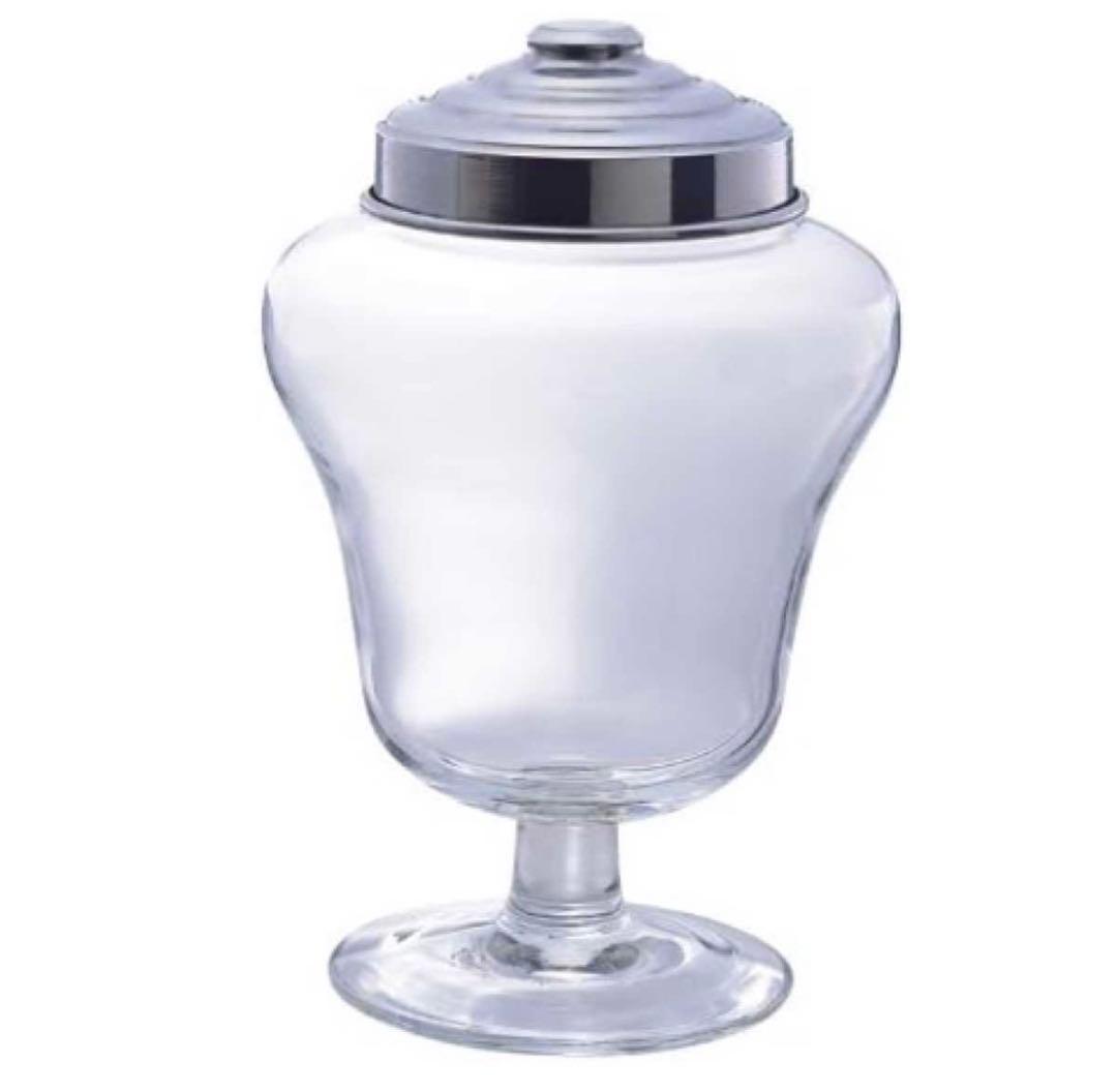 廣田硝子 保存容器 キャニスター ギフビン ガラス 菓子ビン 昭和レトロ