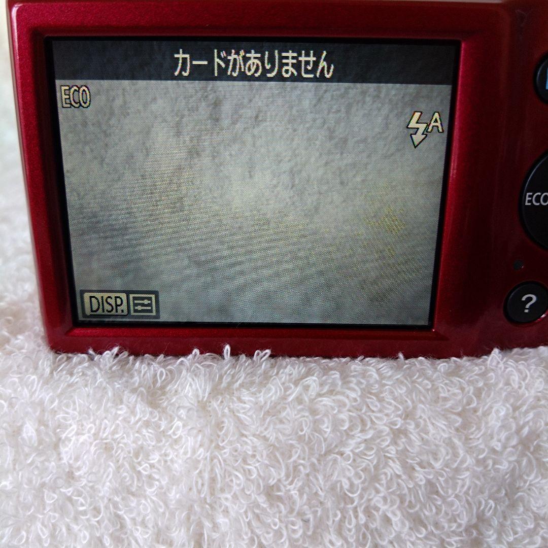 極美品 Canon IXY 120 レッド 元箱付 充電器 動作確認済