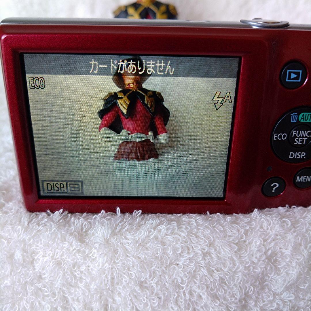 極美品 Canon IXY 120 レッド 元箱付 充電器 動作確認済