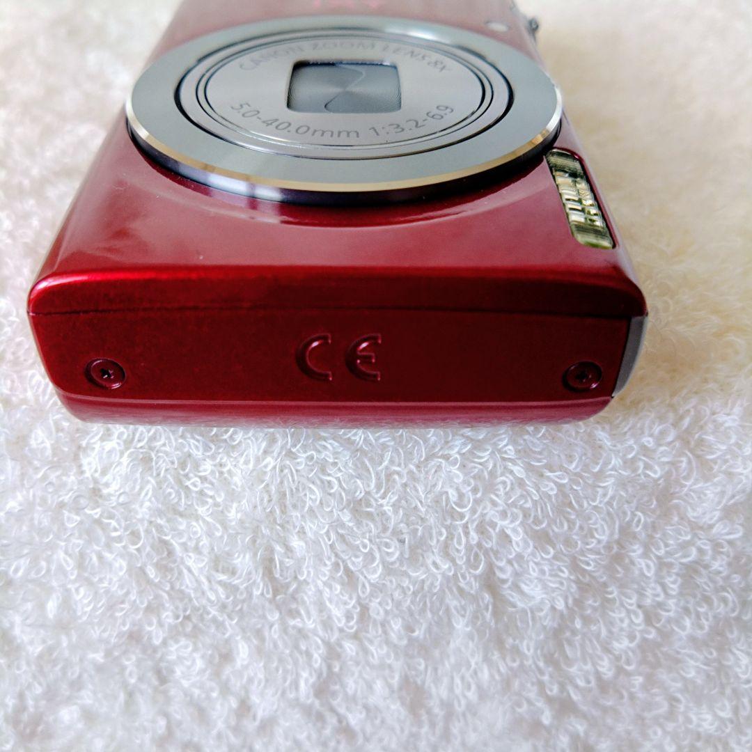 極美品 Canon IXY 120 レッド 元箱付 充電器 動作確認済