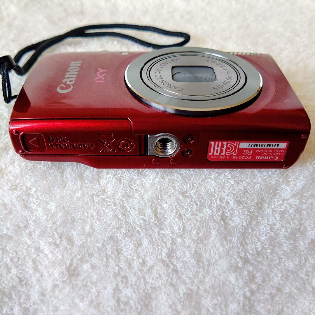 極美品 Canon IXY 120 レッド 元箱付 充電器 動作確認済