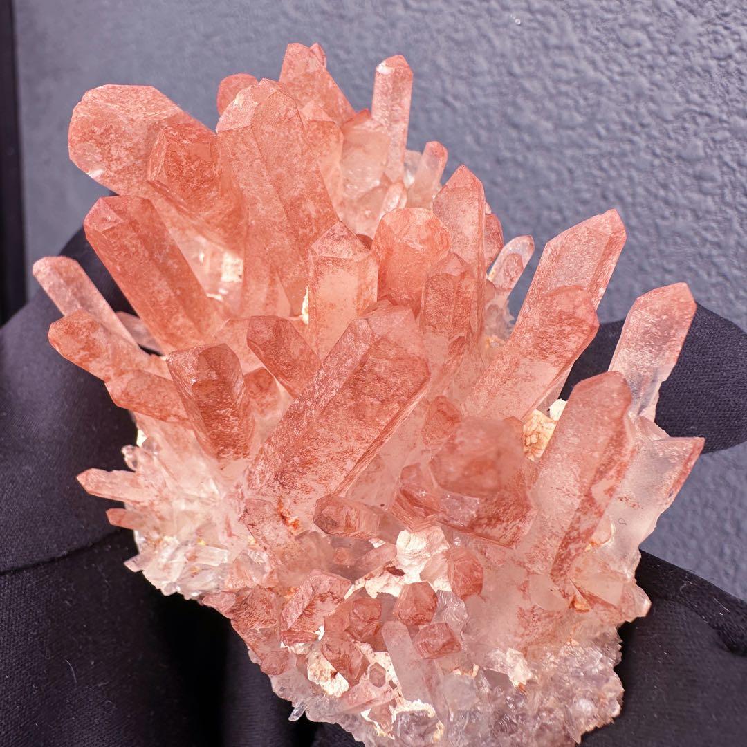 爆レア❗️浄化❗️超綺麗♡超強いパワー ピンク ヒマラヤ クラスター天然石A1613