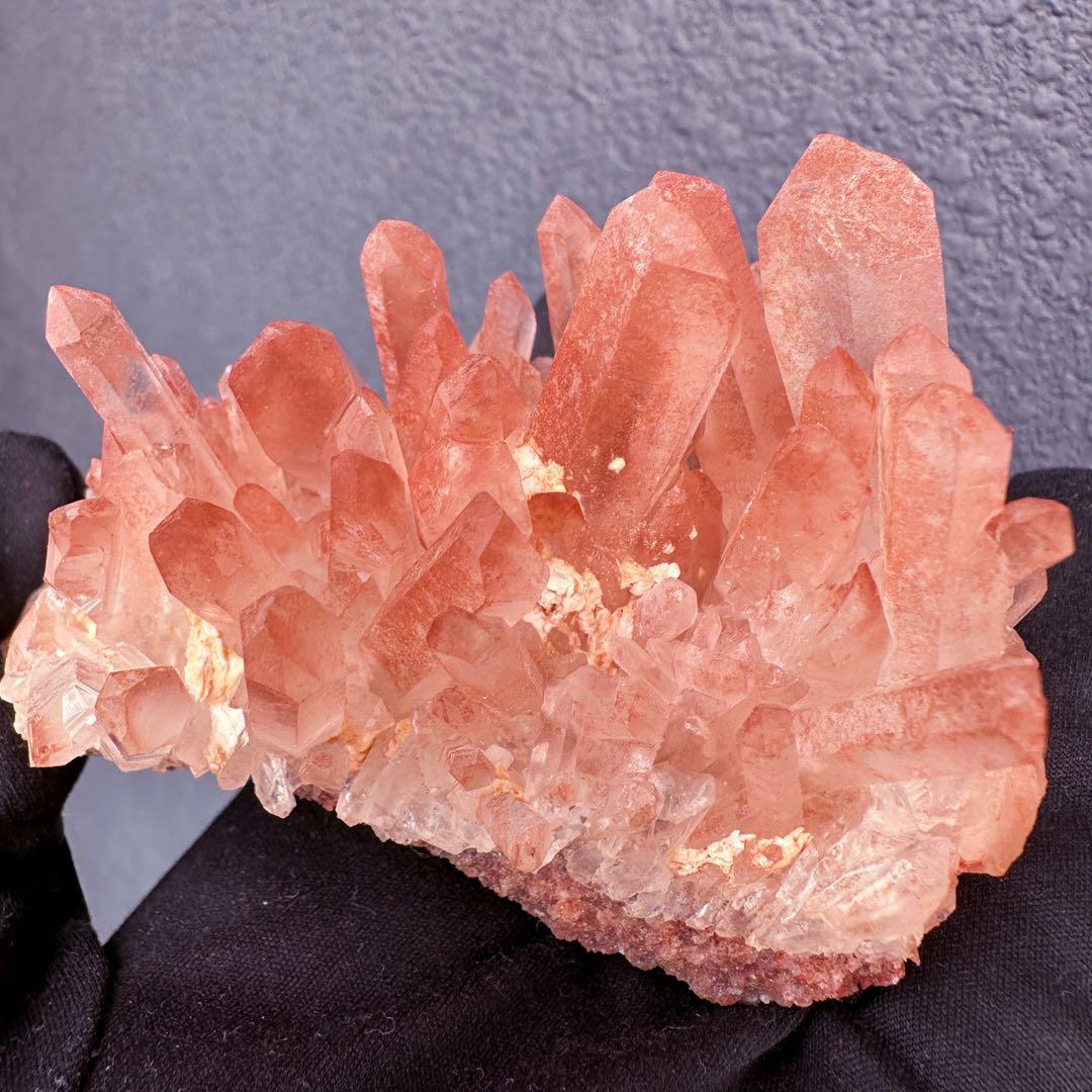 爆レア❗️浄化❗️超綺麗♡超強いパワー ピンク ヒマラヤ クラスター天然石A1613