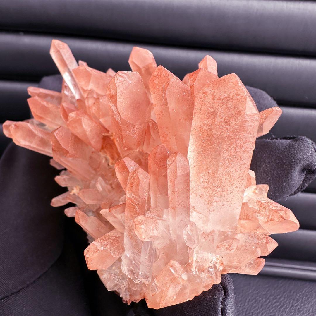 爆レア❗️浄化❗️超綺麗♡超強いパワー ピンク ヒマラヤ クラスター天然石A1613