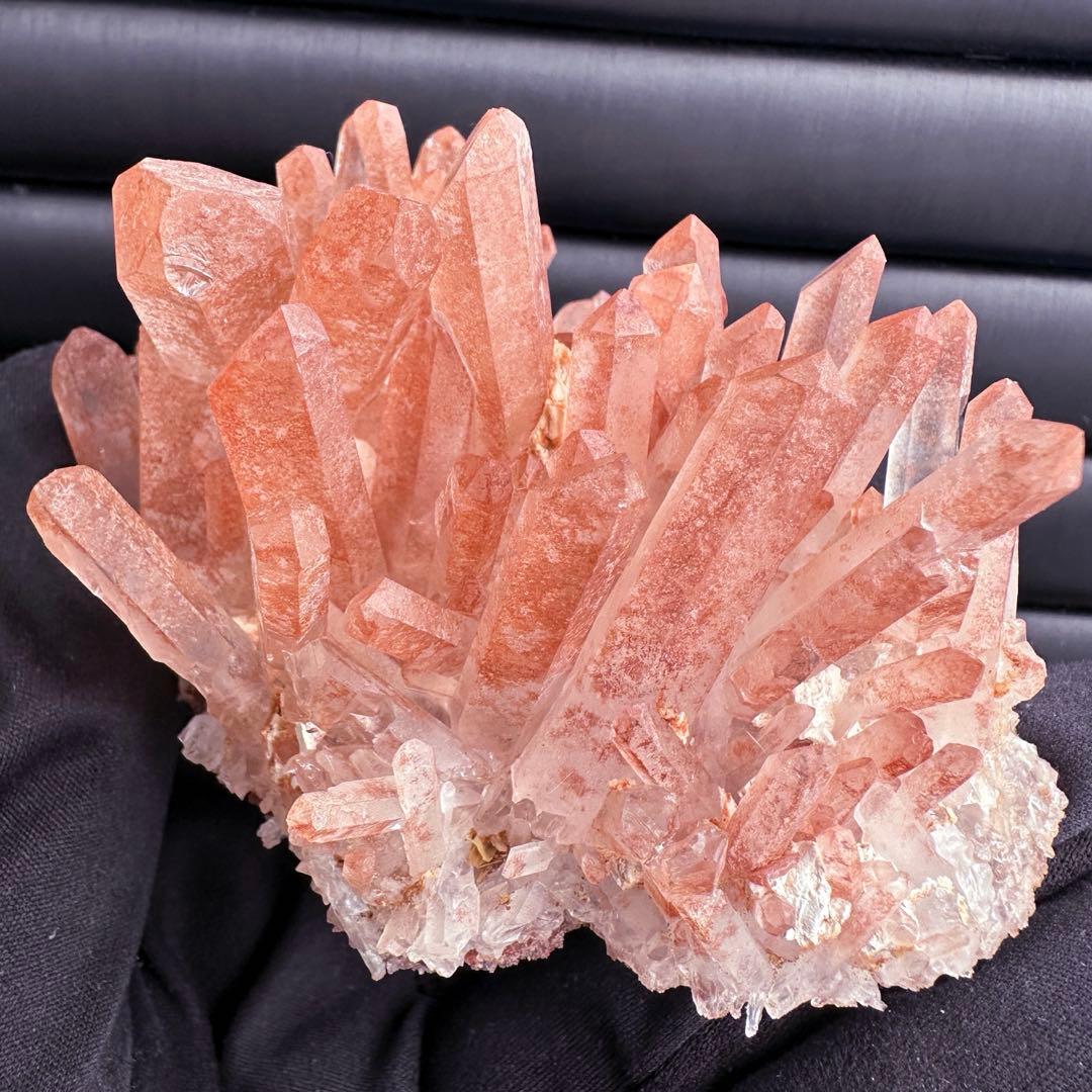 爆レア❗️浄化❗️超綺麗♡超強いパワー ピンク ヒマラヤ クラスター天然石A1613