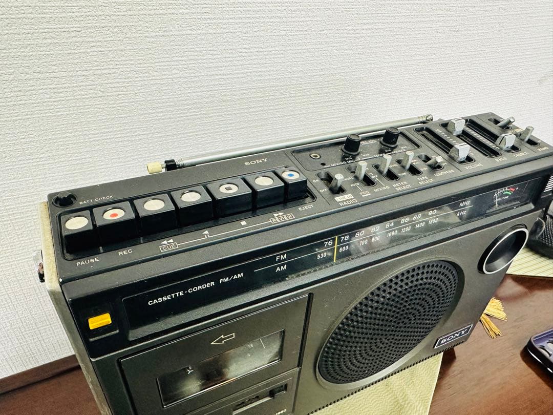 ソニー　ラジカセ1980 レトロ