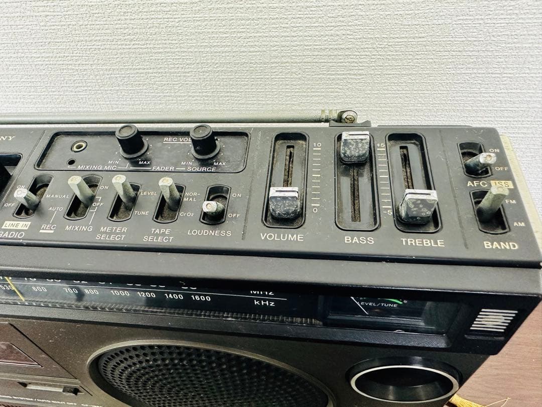 ソニー　ラジカセ1980 レトロ