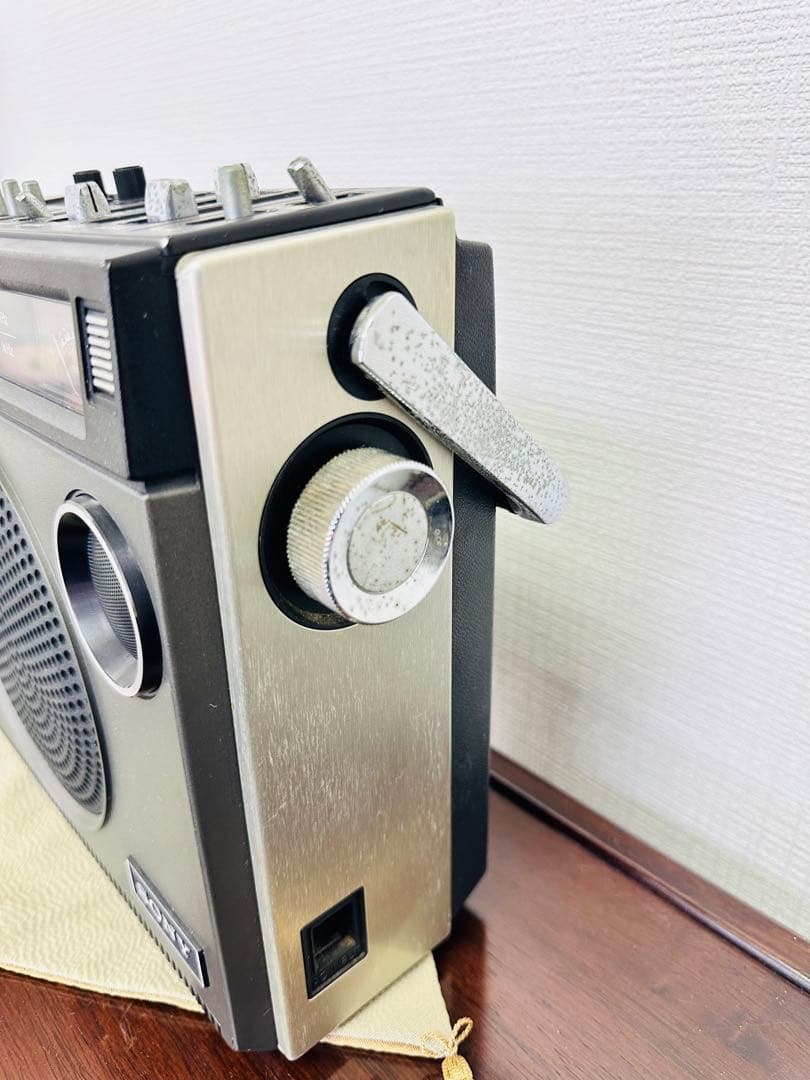 ソニー　ラジカセ1980 レトロ