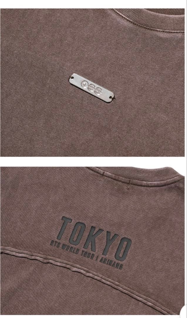 BTS アリラン　ツアーグッズ　TOKYO Tシャツ ブラウン