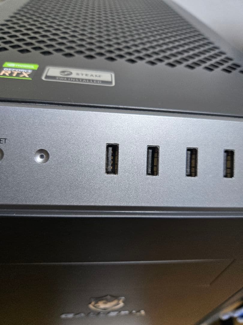 GALLERIA ゲーミングpc i9 RTX3070 モンハンワイルズ 無線